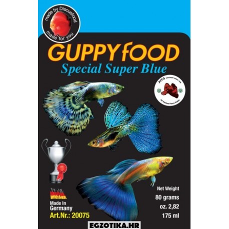 Guppy Food Super Blue