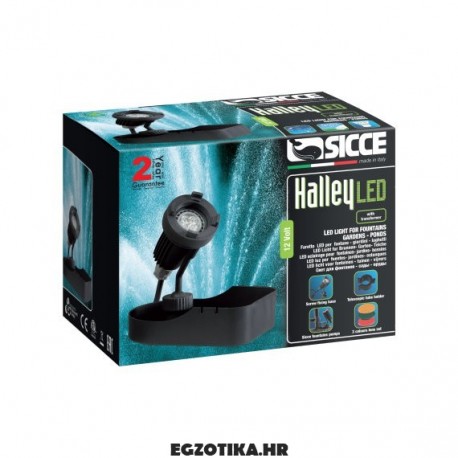 Sicce Halley LED Light 3,7W 12V-C Tranf EU 6 m
