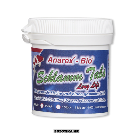 Longlife Koi Tabs with mud degradation bacteria and Anarex-Bio®